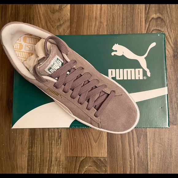 Men’s Grey Suede Puma Classic - Picture 3 of 8